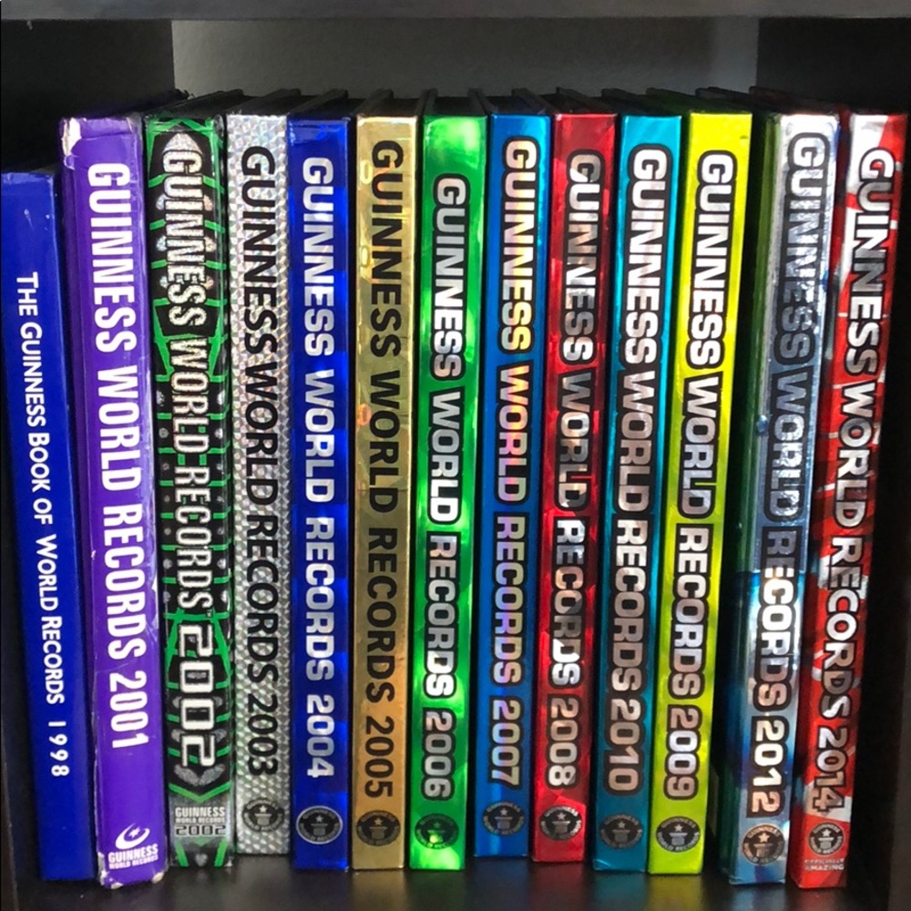 Guinness World Record Hardcover Books Bundle
